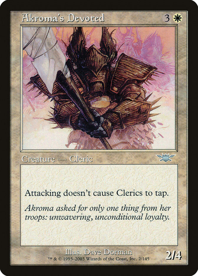 Akroma's Devoted [Legions] | L.A. Mood Comics and Games