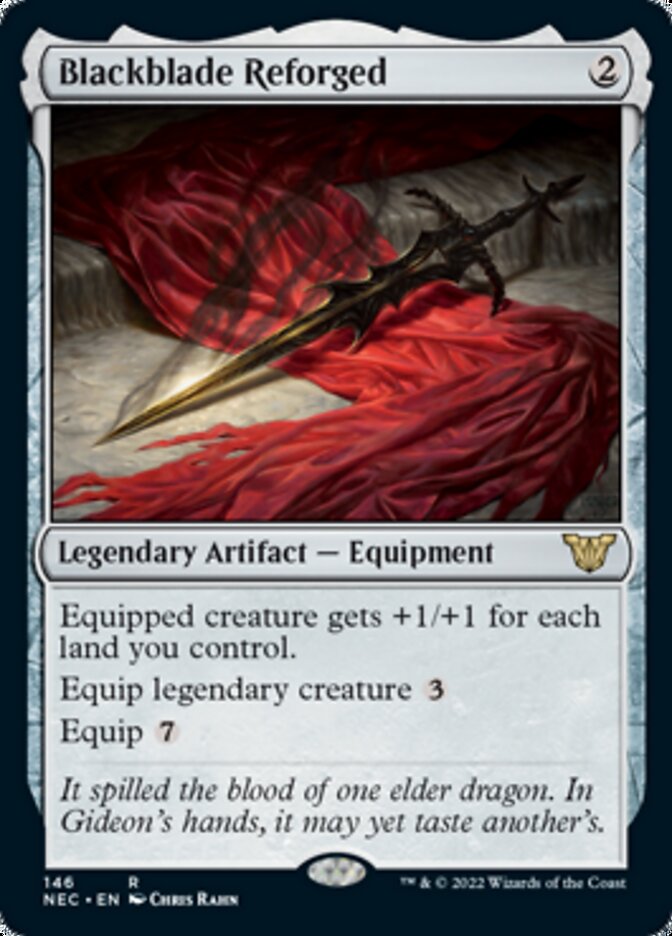 Blackblade Reforged [Kamigawa: Neon Dynasty Commander] | L.A. Mood Comics and Games