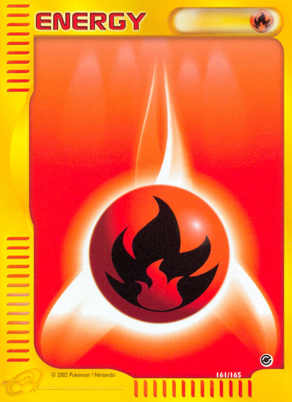 Fire Energy (161/165) [Expedition: Base Set] | L.A. Mood Comics and Games