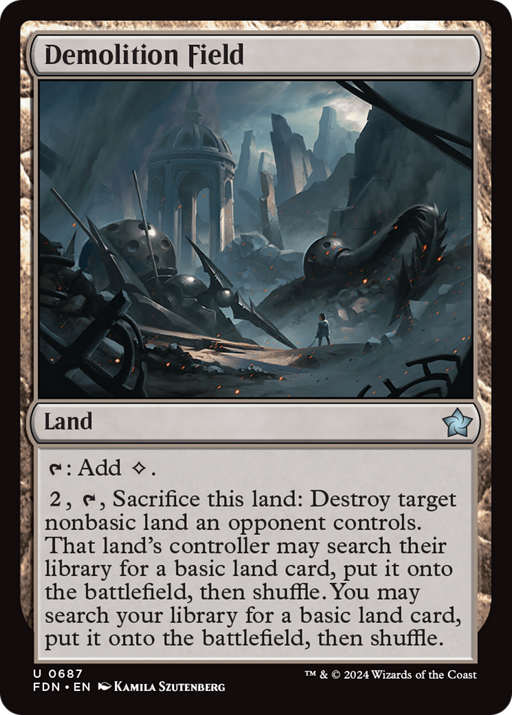 Demolition Field [Foundations] | L.A. Mood Comics and Games