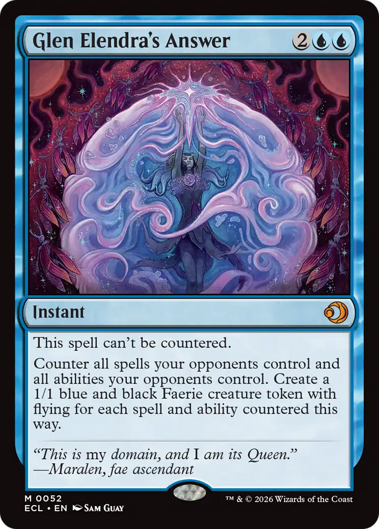 Glen Elendra's Answer [Lorwyn Eclipsed] | L.A. Mood Comics and Games