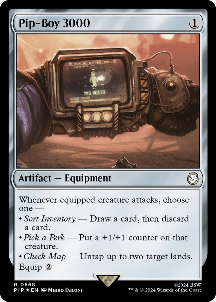 Pip-Boy 3000 (Surge Foil) [Fallout] | L.A. Mood Comics and Games