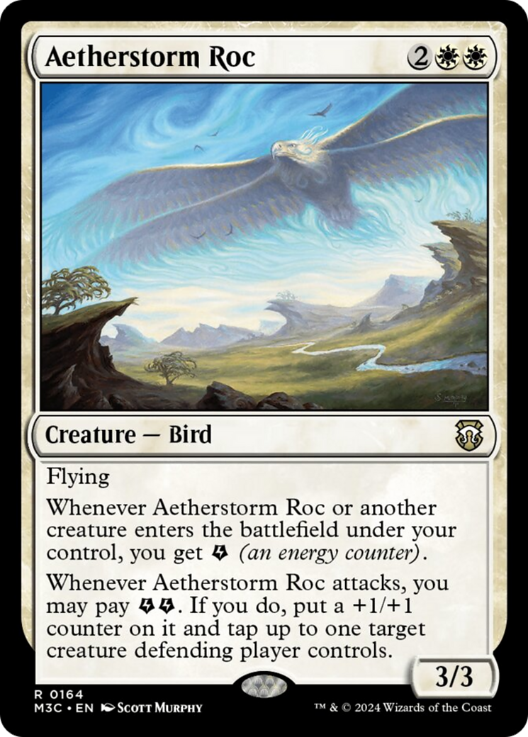 Aetherstorm Roc (Ripple Foil) [Modern Horizons 3 Commander] | L.A. Mood Comics and Games