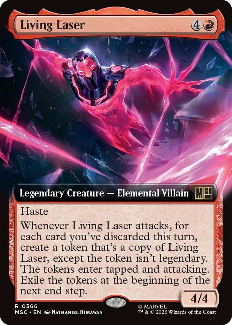 Living Laser (Extended Art) [Marvel Super Heroes Commander] | L.A. Mood Comics and Games