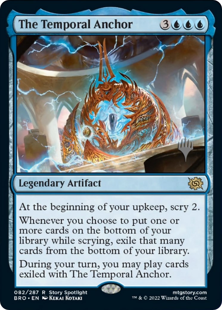 The Temporal Anchor (Promo Pack) [The Brothers' War Promos] | L.A. Mood Comics and Games