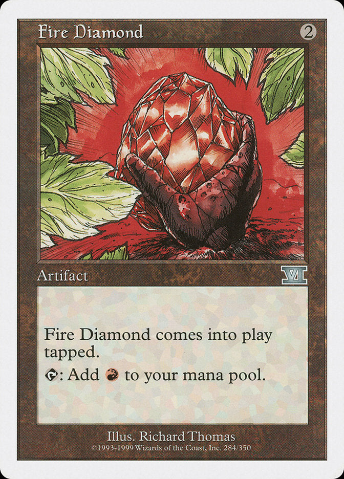 Fire Diamond [Classic Sixth Edition] | L.A. Mood Comics and Games