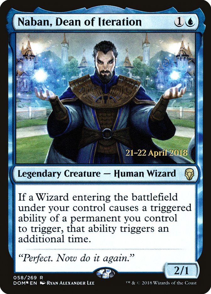 Naban, Dean of Iteration [Dominaria Prerelease Promos] | L.A. Mood Comics and Games