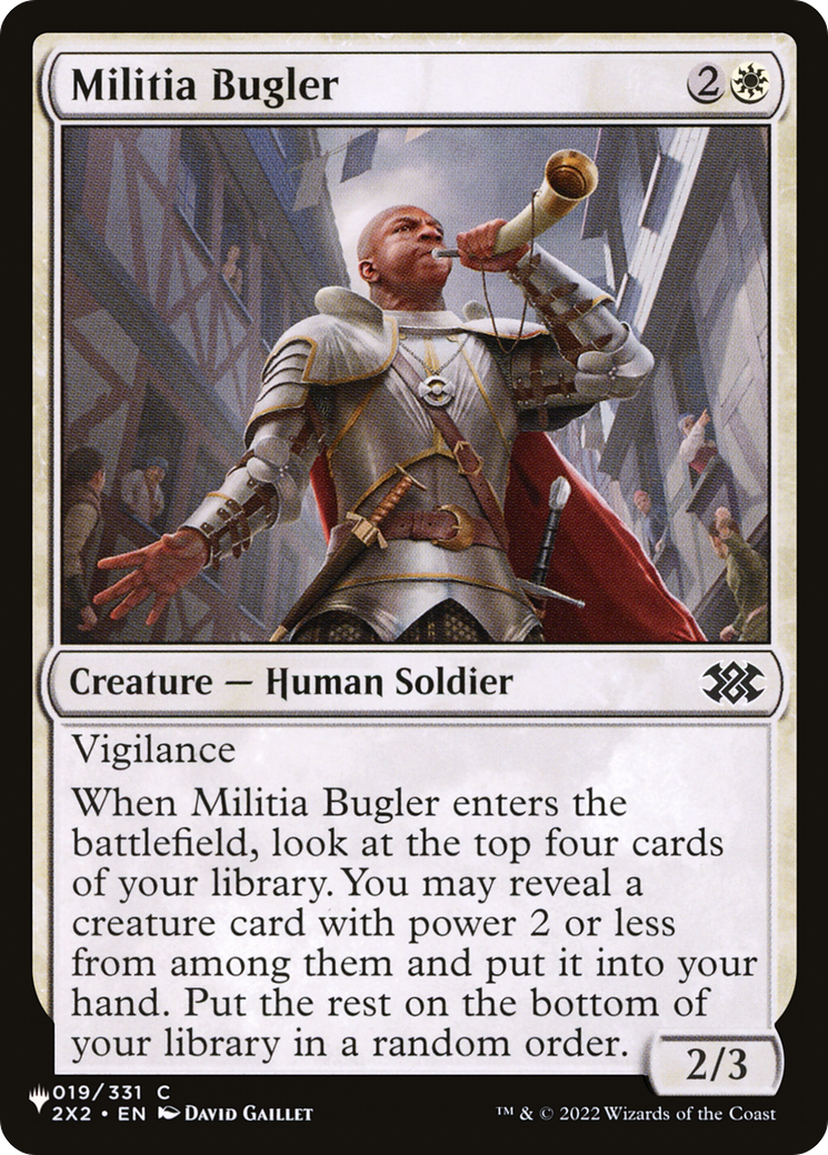 Militia Bugler [The List] | L.A. Mood Comics and Games