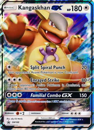 Kangaskhan GX (SM188) (Jumbo Card) [Sun & Moon: Black Star Promos] | L.A. Mood Comics and Games