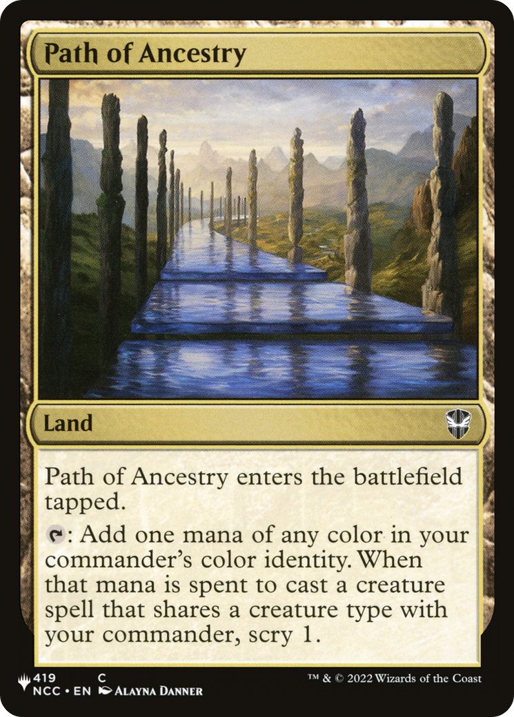 Path of Ancestry (NCC) [The List] | L.A. Mood Comics and Games