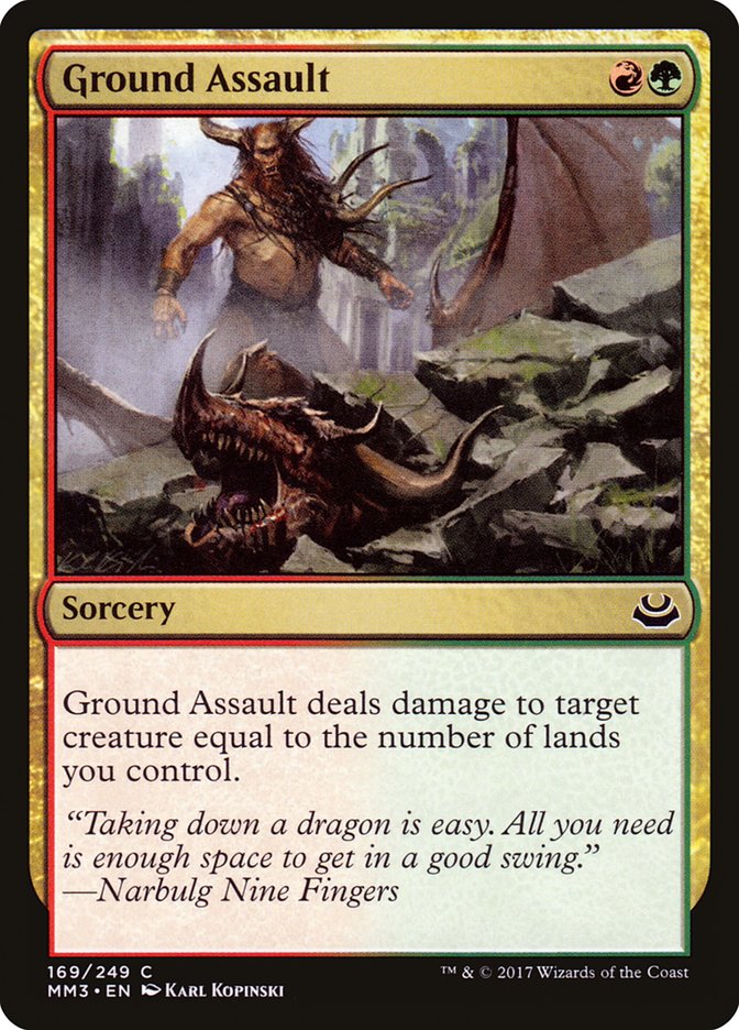 Ground Assault [Modern Masters 2017] | L.A. Mood Comics and Games