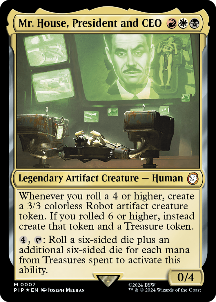 Mr. House, President and CEO [Fallout] | L.A. Mood Comics and Games