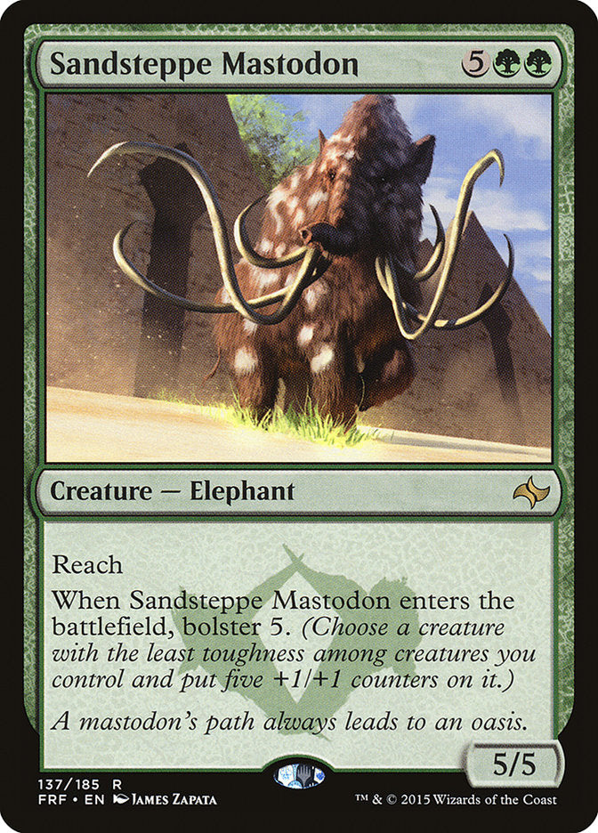 Sandsteppe Mastodon [Fate Reforged] | L.A. Mood Comics and Games