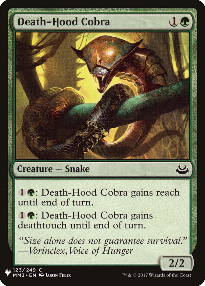 Death-Hood Cobra [Mystery Booster] | L.A. Mood Comics and Games