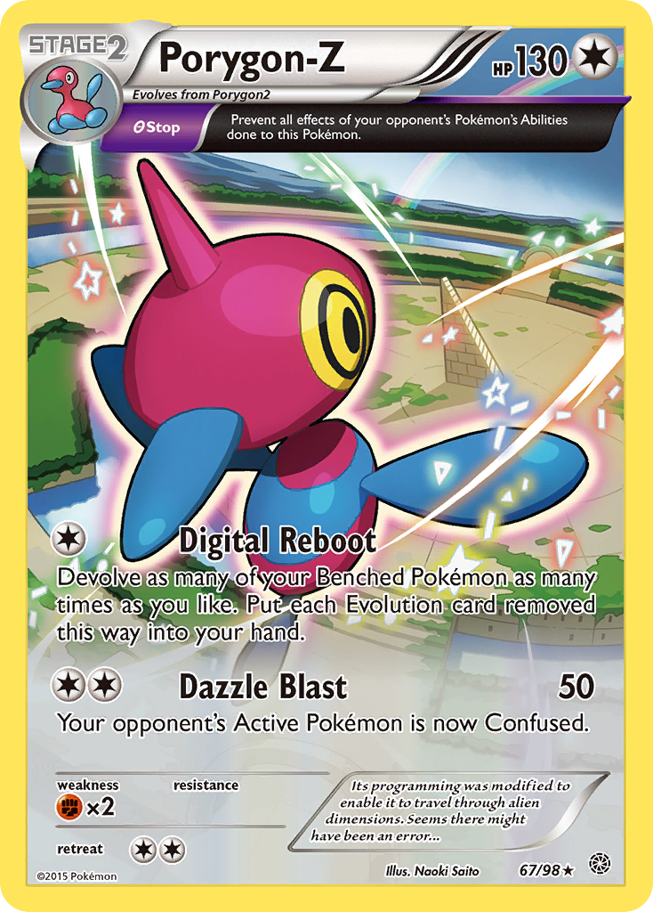 Porygon-Z (67/98) [XY: Ancient Origins] | L.A. Mood Comics and Games