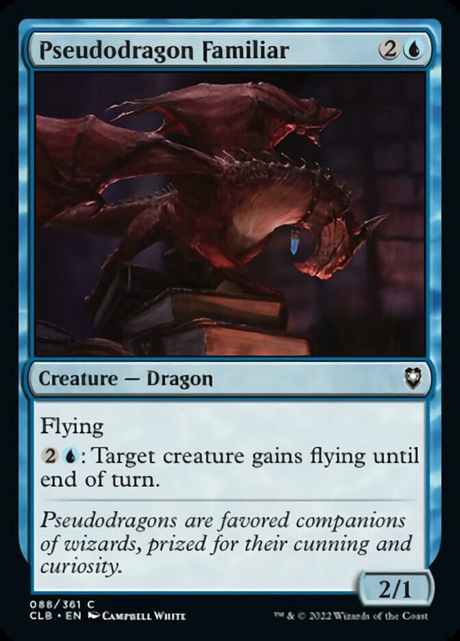 Pseudodragon Familiar [Commander Legends: Battle for Baldur's Gate] | L.A. Mood Comics and Games
