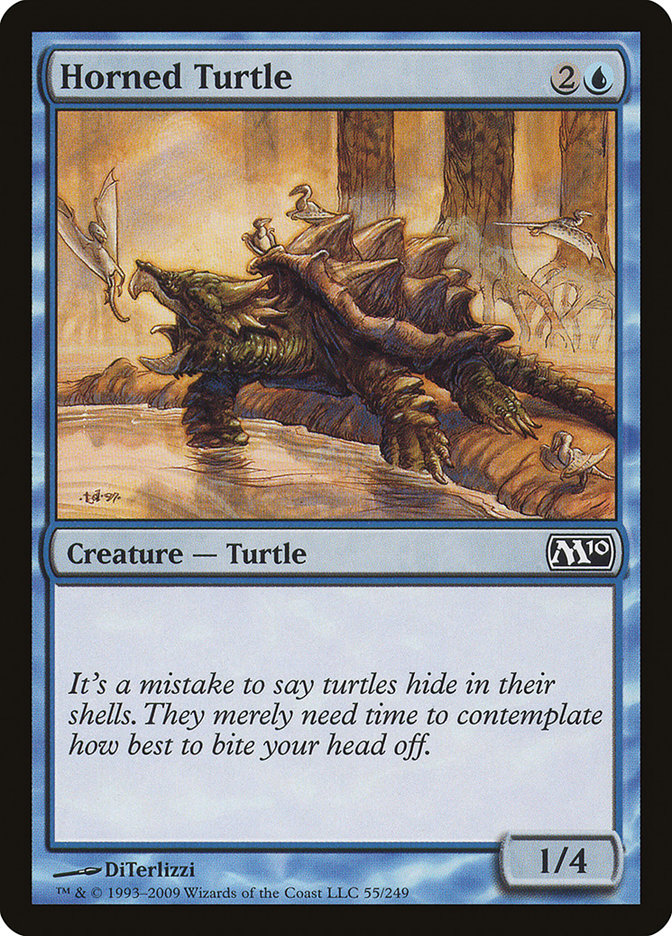 Horned Turtle [Magic 2010] | L.A. Mood Comics and Games