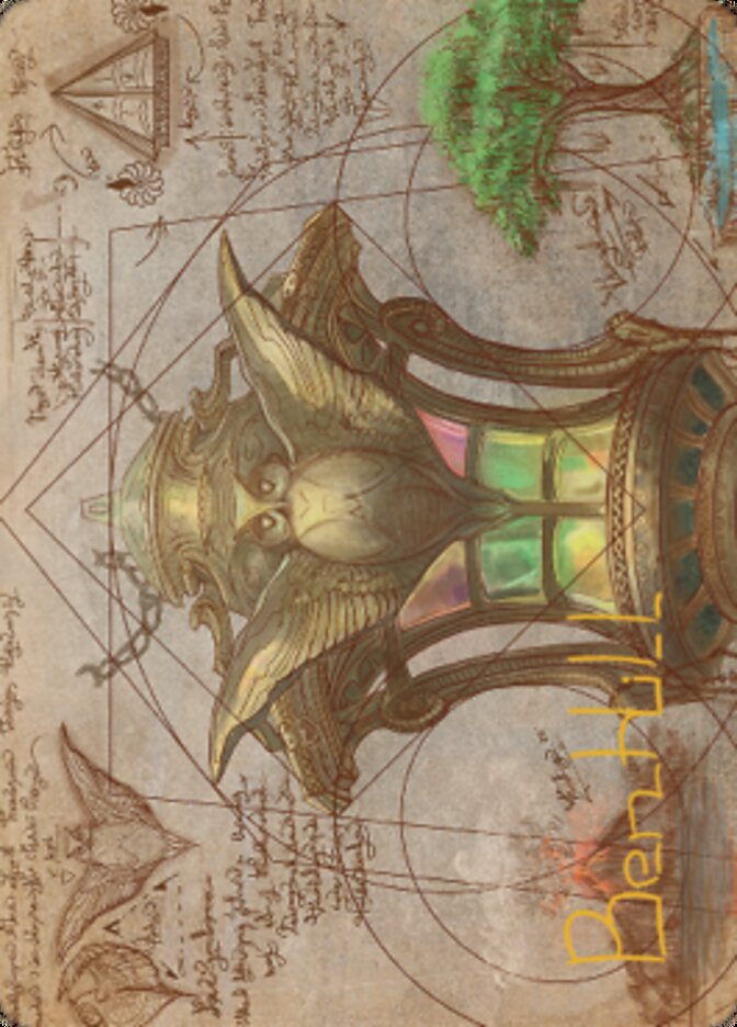 Chromatic Lantern Art Card (Gold-Stamped Signature) [The Brothers' War Art Series] | L.A. Mood Comics and Games