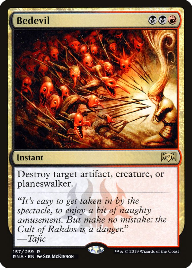 Bedevil [Ravnica Allegiance] | L.A. Mood Comics and Games