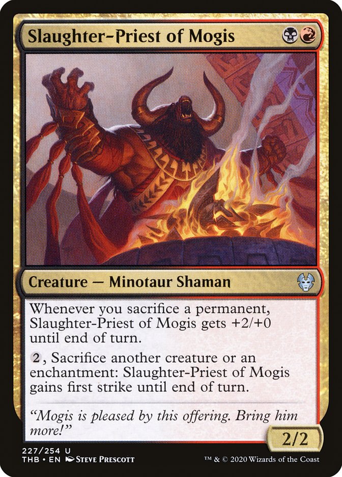 Slaughter-Priest of Mogis [Theros Beyond Death] | L.A. Mood Comics and Games