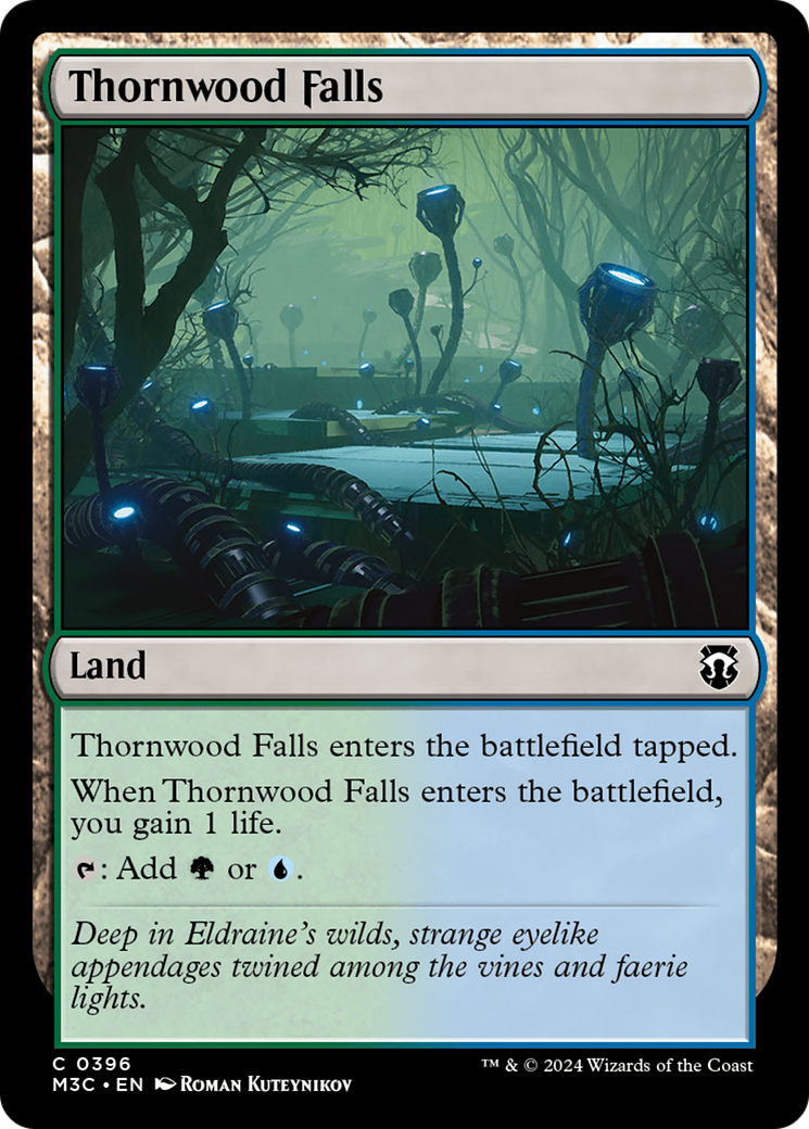 Thornwood Falls (Ripple Foil) [Modern Horizons 3 Commander] | L.A. Mood Comics and Games