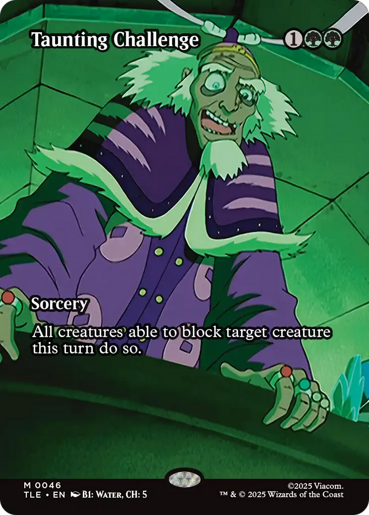 Taunting Challenge (Borderless) [Avatar: The Last Airbender: Eternal-Legal] | L.A. Mood Comics and Games