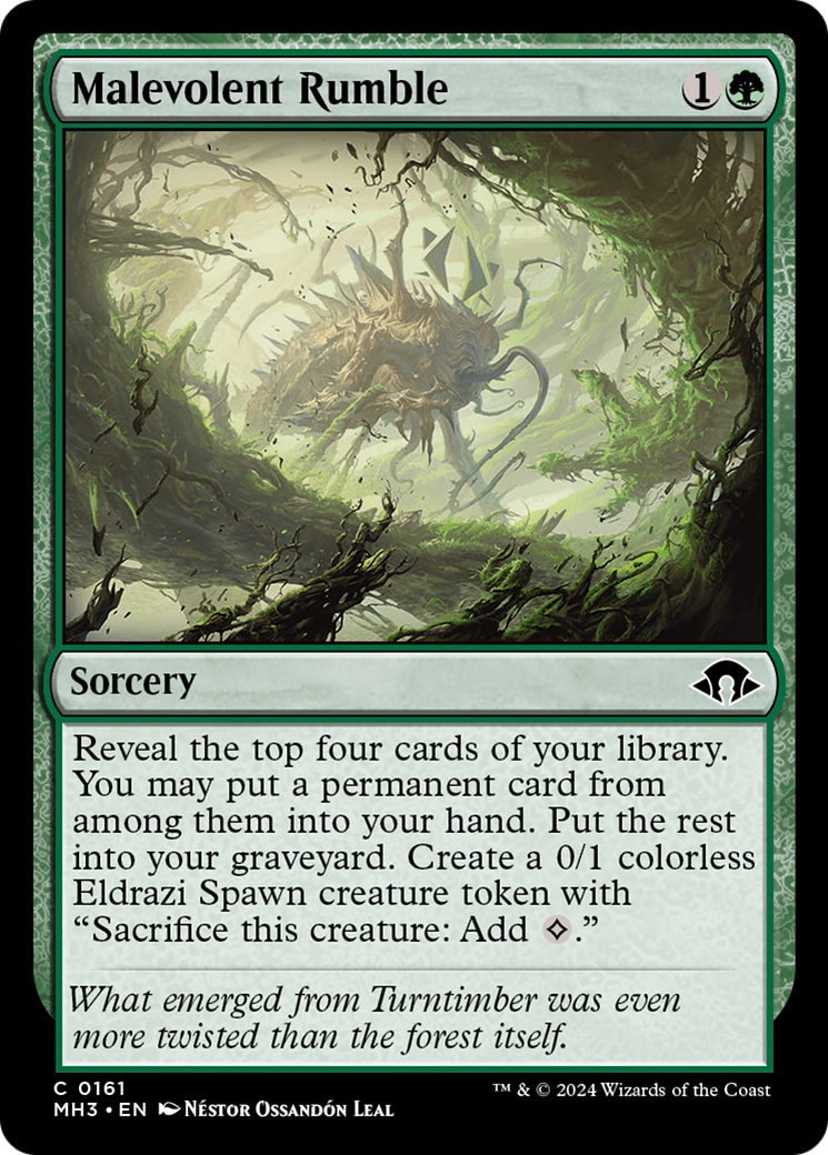 Malevolent Rumble [Modern Horizons 3] | L.A. Mood Comics and Games