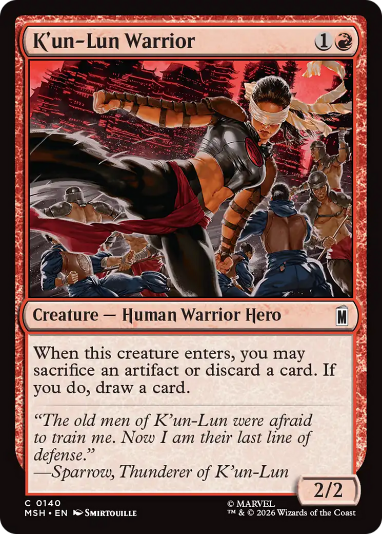 K'un-Lun Warrior [Marvel Super Heroes] | L.A. Mood Comics and Games