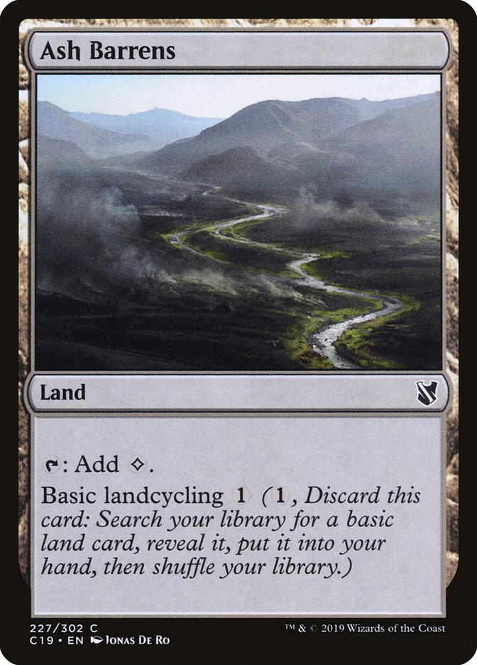 Ash Barrens [Commander 2019] | L.A. Mood Comics and Games