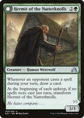 Hermit of the Natterknolls // Lone Wolf of the Natterknolls [Shadows over Innistrad] | L.A. Mood Comics and Games