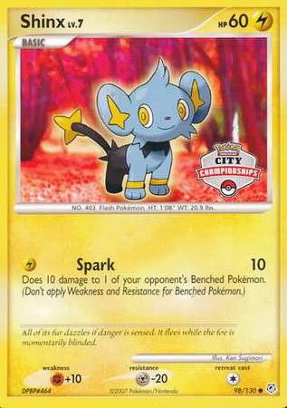 Shinx (98/130) (City Championships Promo) [Nintendo: Black Star Promos] | L.A. Mood Comics and Games