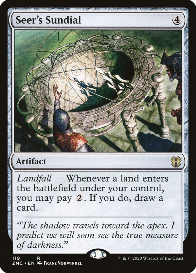 Seer's Sundial [Zendikar Rising Commander] | L.A. Mood Comics and Games