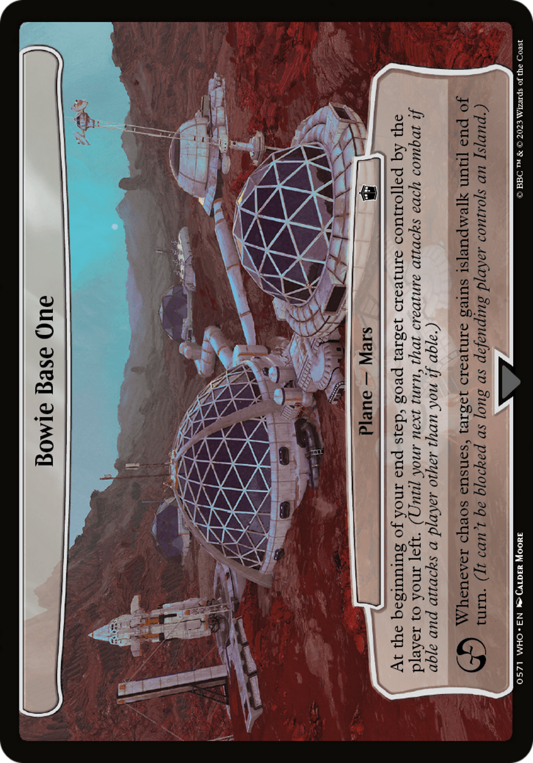 Bowie Base One [Doctor Who] | L.A. Mood Comics and Games
