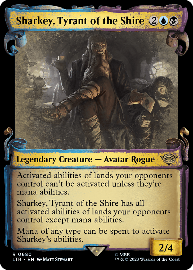 Sharkey, Tyrant of the Shire [The Lord of the Rings: Tales of Middle-Earth Showcase Scrolls] | L.A. Mood Comics and Games