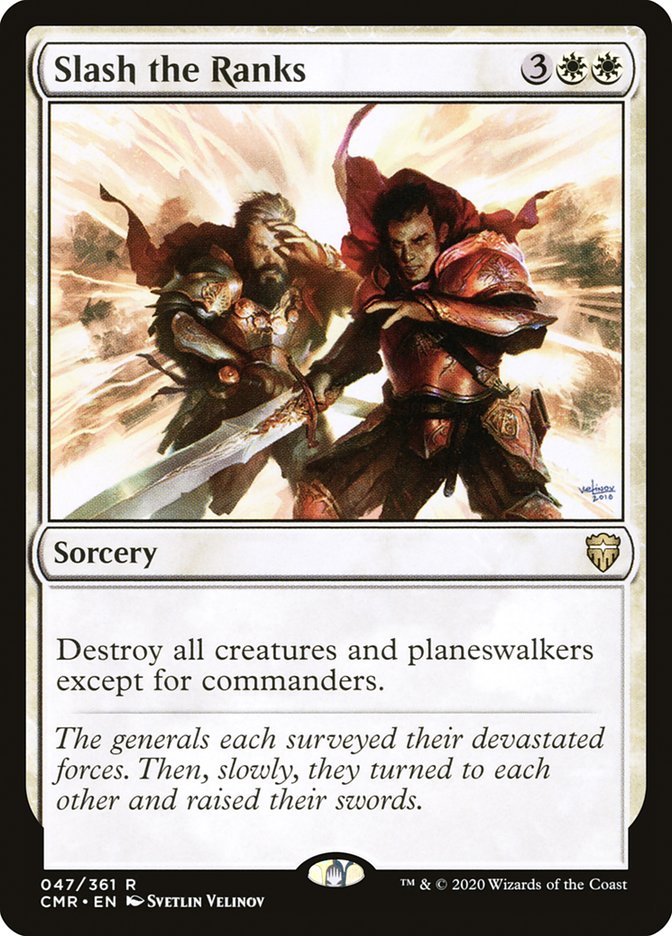 Slash the Ranks [Commander Legends] | L.A. Mood Comics and Games