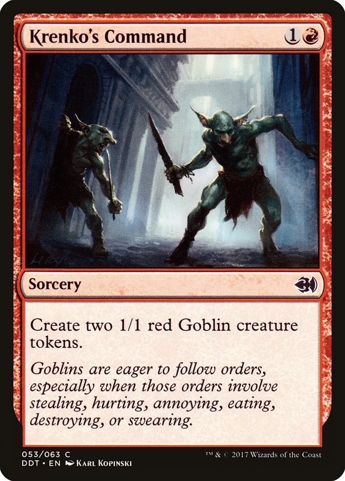 Krenko's Command [Duel Decks: Merfolk vs. Goblins] | L.A. Mood Comics and Games