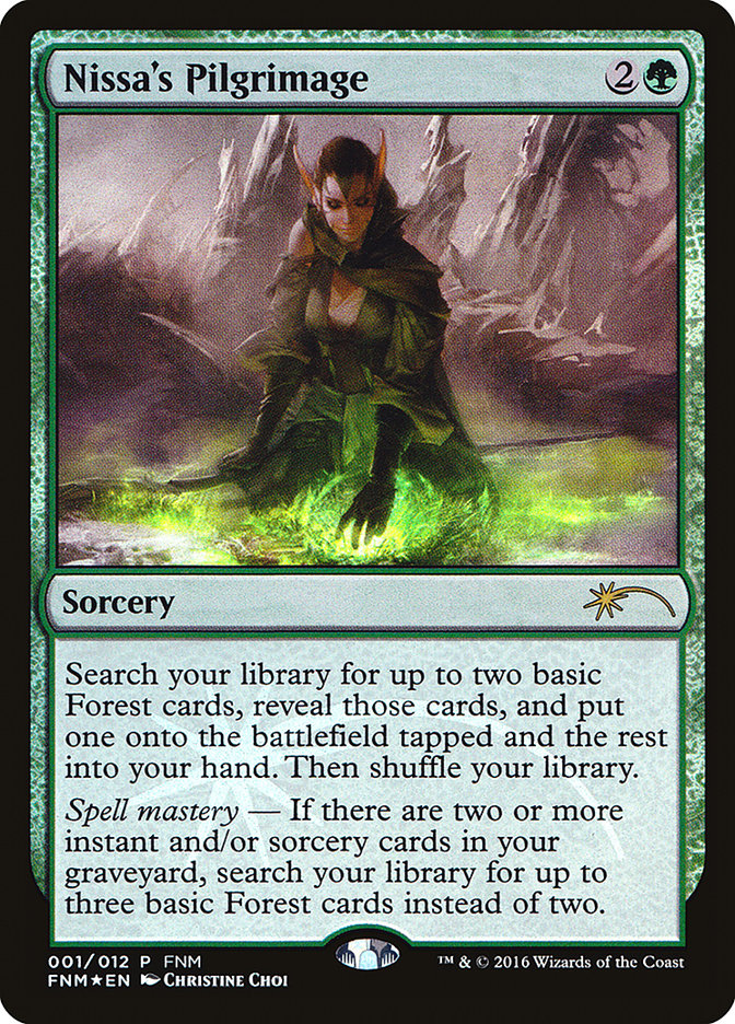 Nissa's Pilgrimage [Friday Night Magic 2016] | L.A. Mood Comics and Games