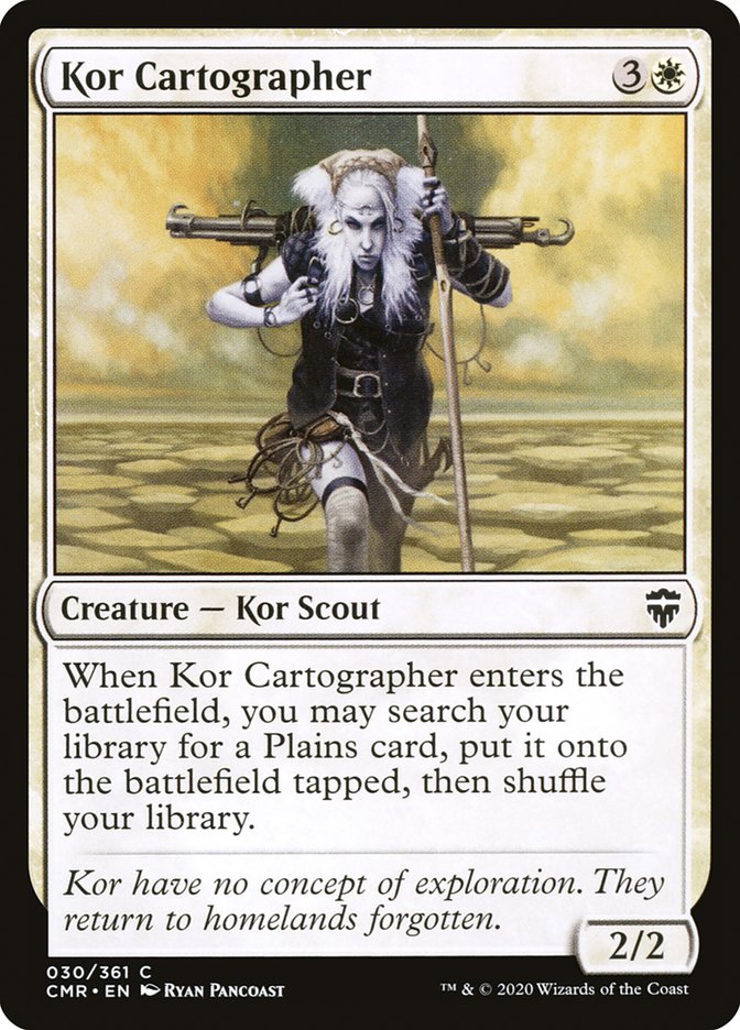 Kor Cartographer [Commander Legends] | L.A. Mood Comics and Games