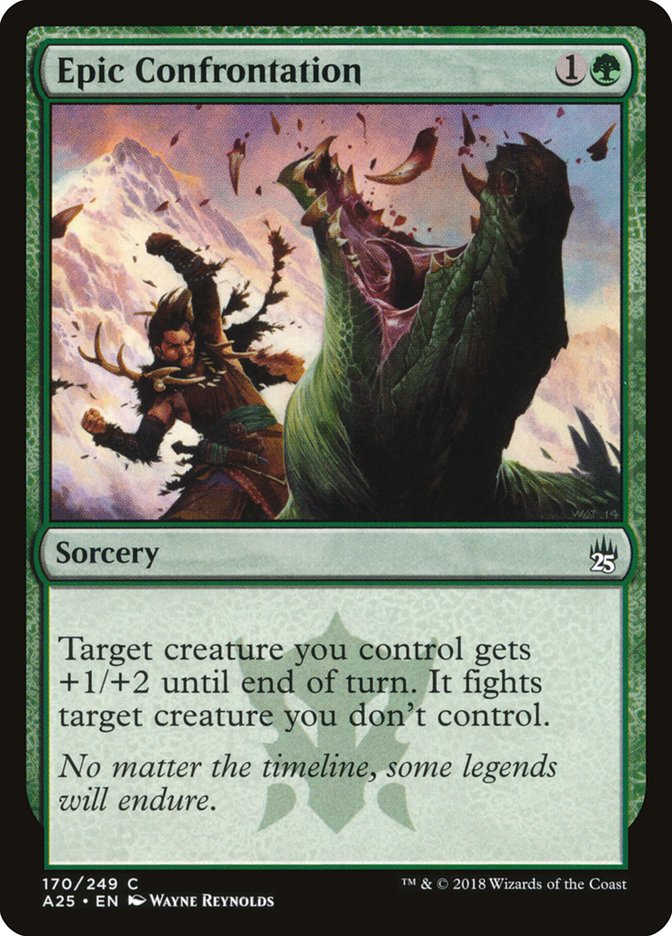 Epic Confrontation [Masters 25] | L.A. Mood Comics and Games