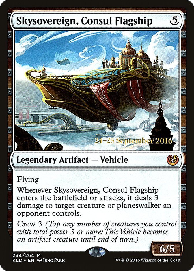 Skysovereign, Consul Flagship [Kaladesh Prerelease Promos] | L.A. Mood Comics and Games