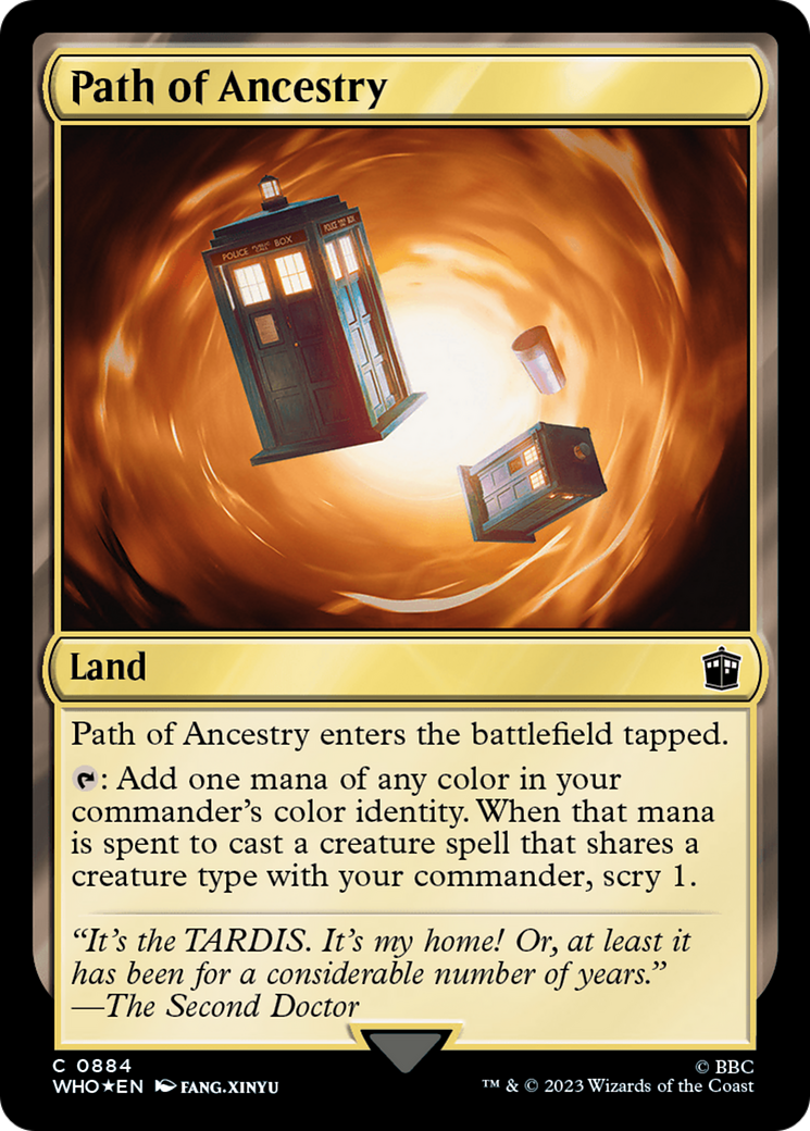 Path of Ancestry (Surge Foil) [Doctor Who] | L.A. Mood Comics and Games