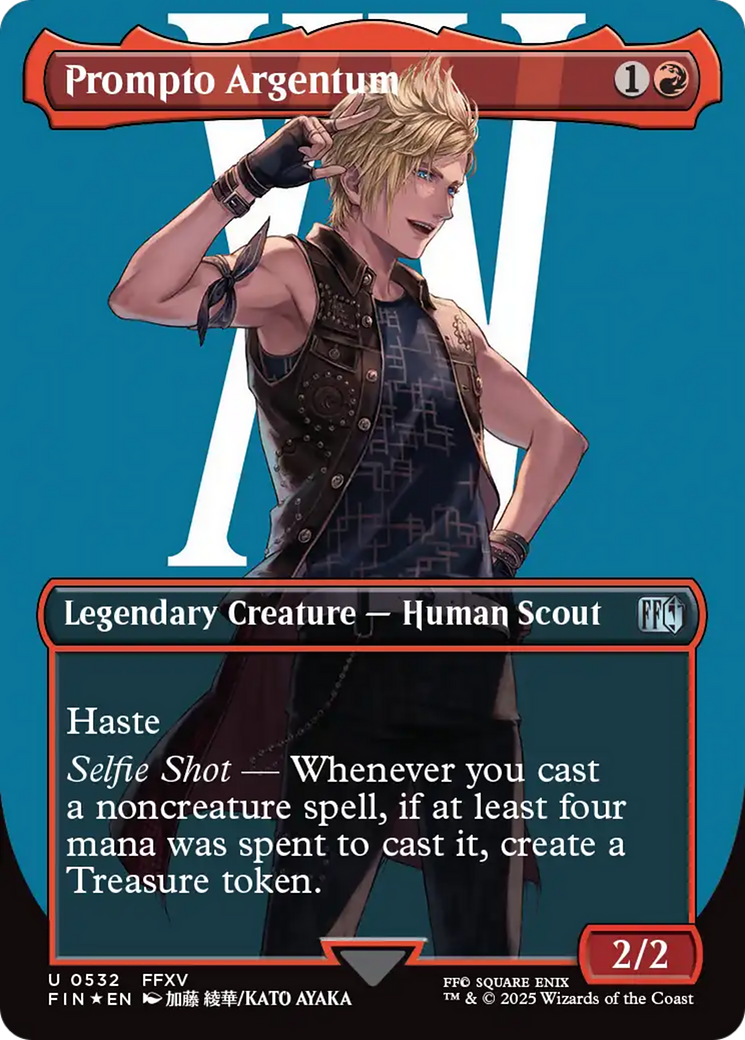 Prompto Argentum (Borderless) [FINAL FANTASY] | L.A. Mood Comics and Games