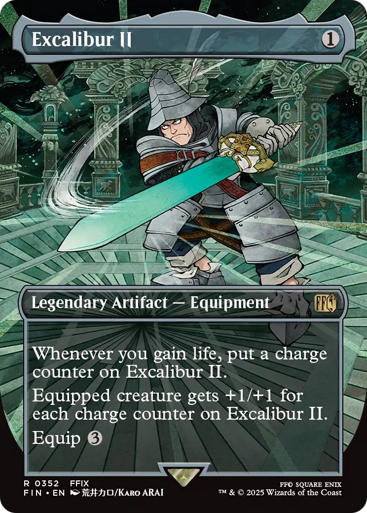 Excalibur II (Borderless) [FINAL FANTASY] | L.A. Mood Comics and Games