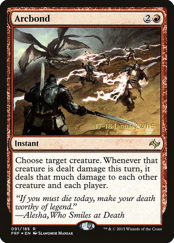 Arcbond [Fate Reforged Prerelease Promos] | L.A. Mood Comics and Games