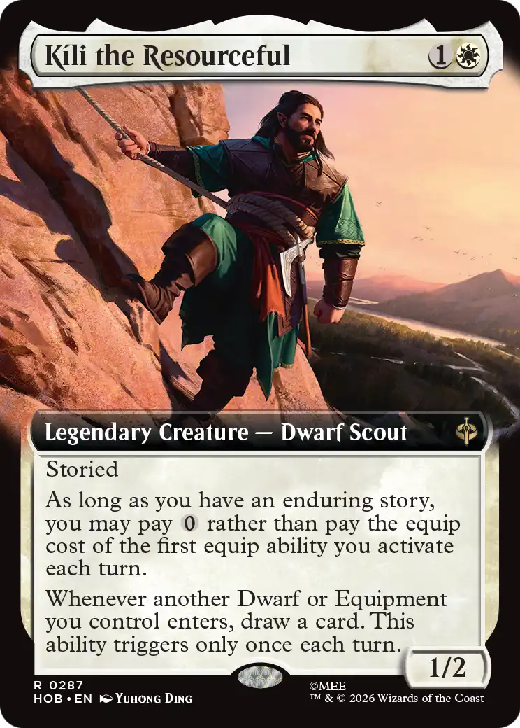 Kili the Resourceful (Extended Art) [The Hobbit] | L.A. Mood Comics and Games