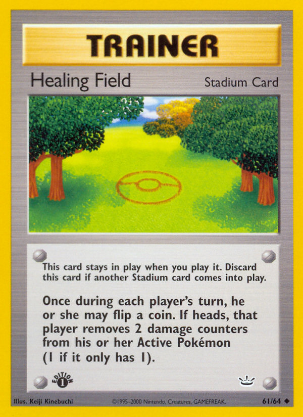 Healing Field (61/64) [Neo Revelation 1st Edition] | L.A. Mood Comics and Games