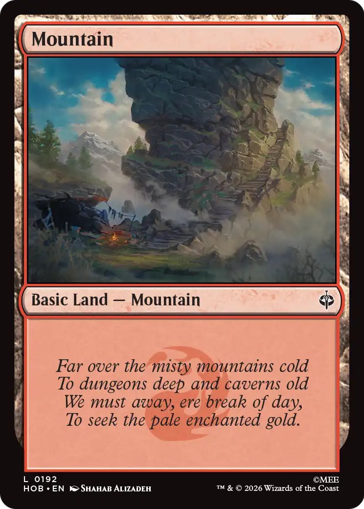 Mountain (0192) [The Hobbit] | L.A. Mood Comics and Games