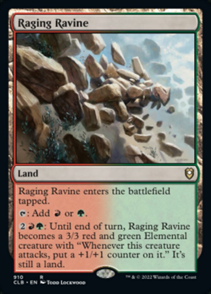 Raging Ravine [Commander Legends: Battle for Baldur's Gate] | L.A. Mood Comics and Games