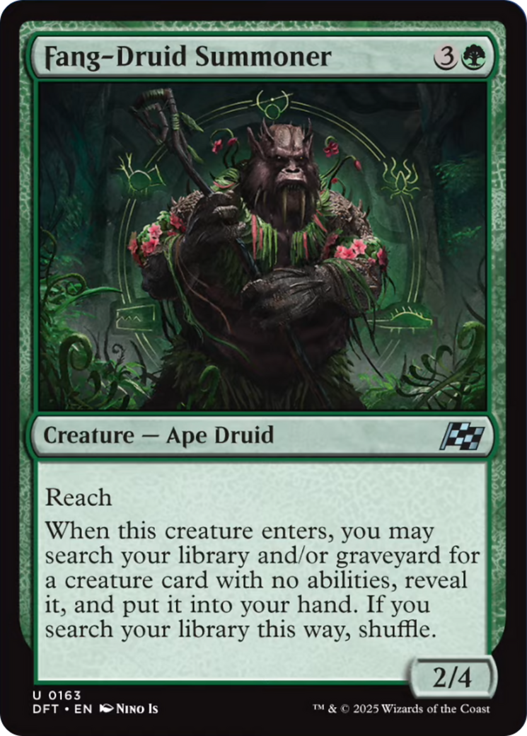 Fang-Druid Summoner [Aetherdrift] | L.A. Mood Comics and Games