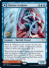 Torrent Sculptor // Flamethrower Sonata [Strixhaven: School of Mages Prerelease Promos] | L.A. Mood Comics and Games